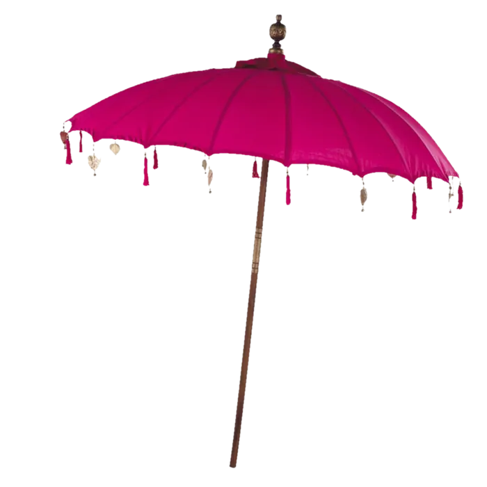 雨伞红色简笔