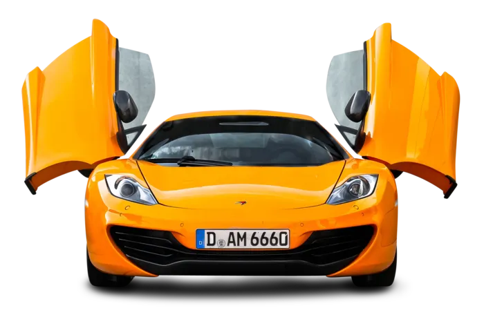 透明跑车素材小车汽车免扣素材PNG