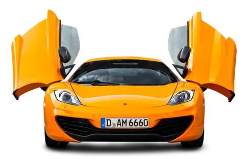 透明跑车素材小车汽车免扣素材PNG