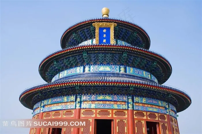 古典传统建筑北京天坛祈年殿