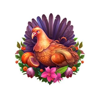 鸡装饰画免抠