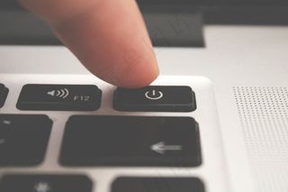 数据分析, 关闭, 笔记本电脑, 手指, 沟通, 符号,