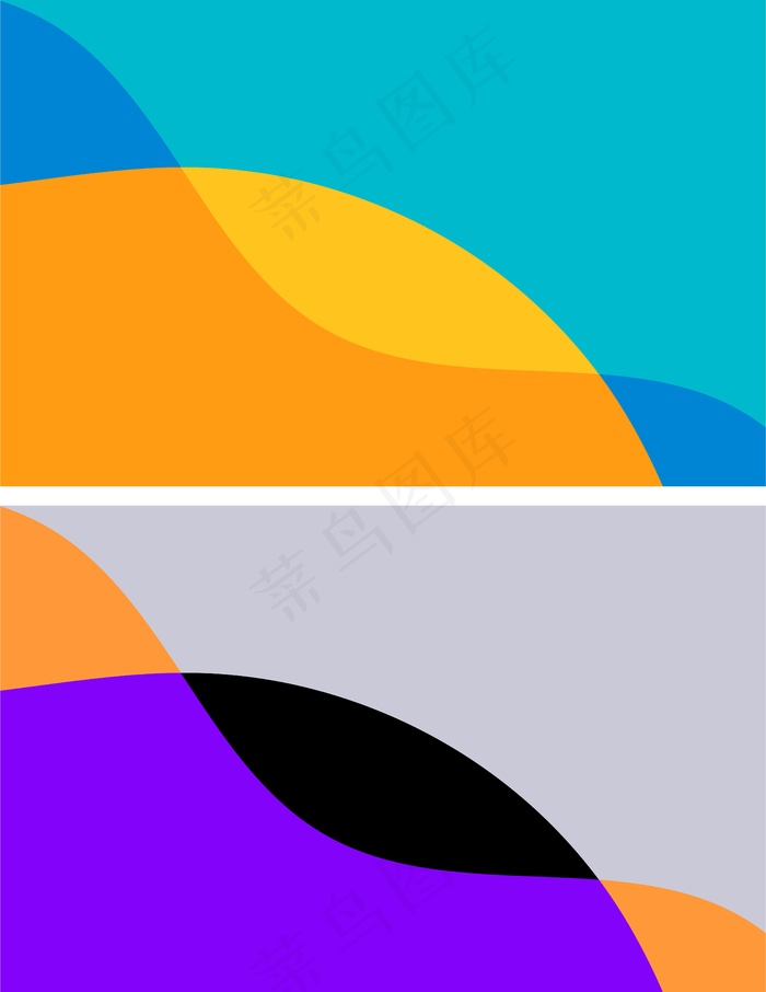 炫彩几何图形背景 几何艺术设计