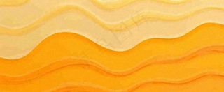黄色橙色渐变波浪条纹