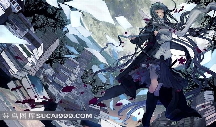 文学少女精美插画