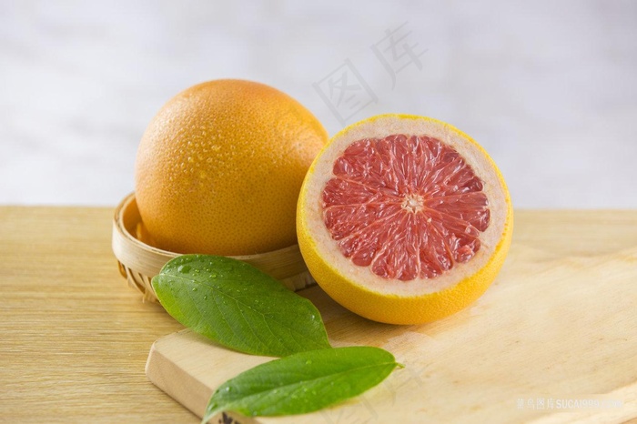 新鲜血橙摄影图片