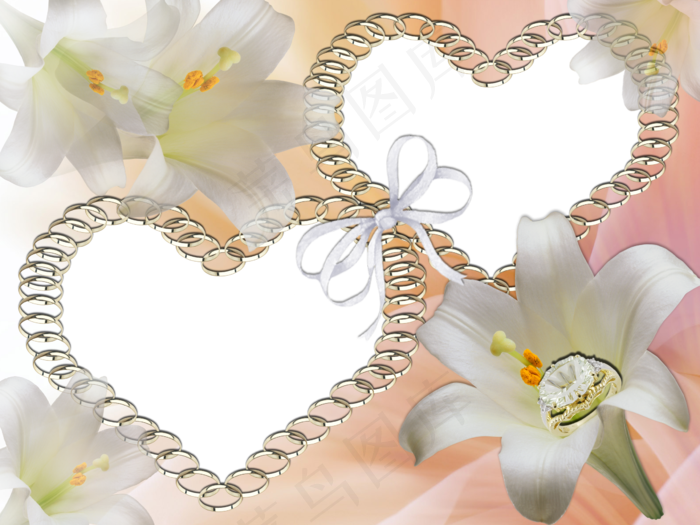 爱心相框素材图片下载