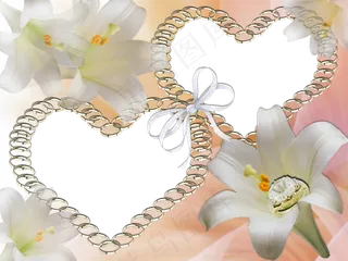 爱心相框素材图片下载