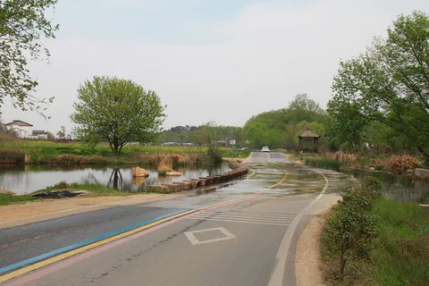 乡村路漫水桥 乡村路漫水桥