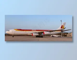 机场大客机图片