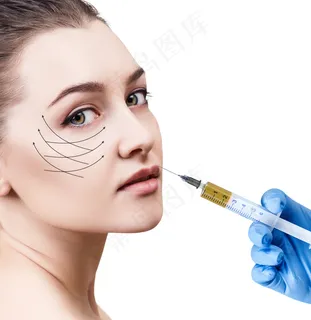 瘦脸针美容护肤图片