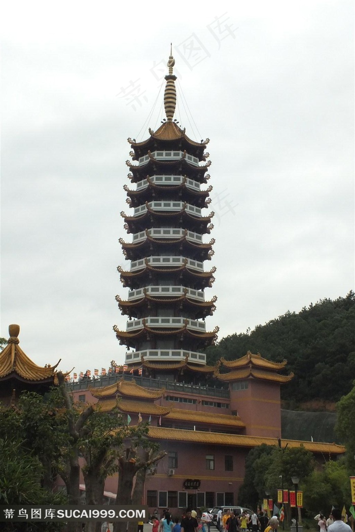 寺院佛塔摄影图片