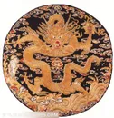 金丝飞龙古代龙凤刺绣中国风图片