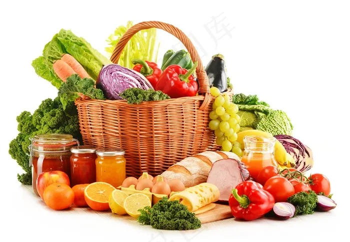 好多漂亮的蔬果