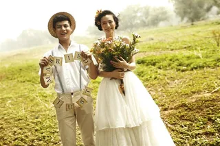 青春恋人外拍写真大图