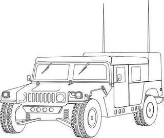 悍马 HMMWV PNG免抠