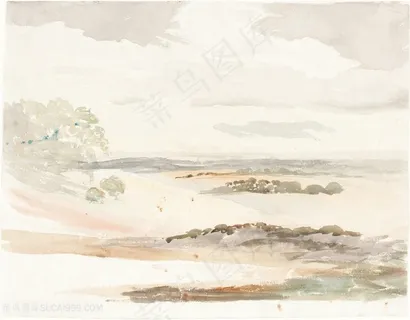 唯美沙滩海景风景画 唯美沙滩海景风景画