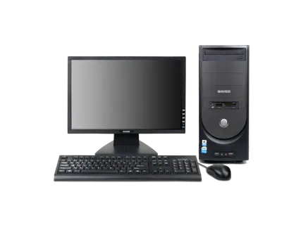 台式电脑实物模型免扣