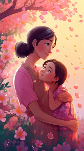 母亲 温馨 节日 爱护 温柔