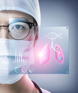 现代医疗科技医生人体器官背景