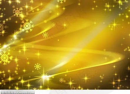 金碧辉煌的圣诞元素背景底纹