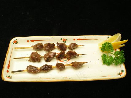 盐烤鸡胗   盐烤鸡胗