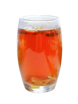 奶茶店水果茶饮品特饮高清图红枣姜茶