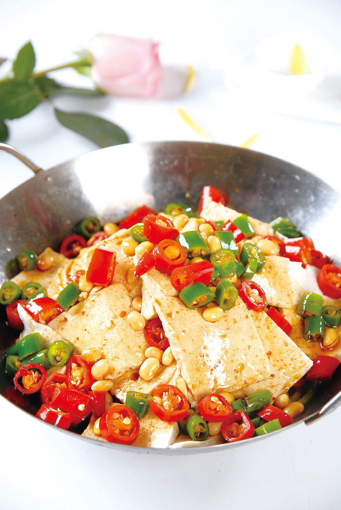 干锅美食焖锅湘菜麻辣香辣纸锅干锅脆皮豆腐