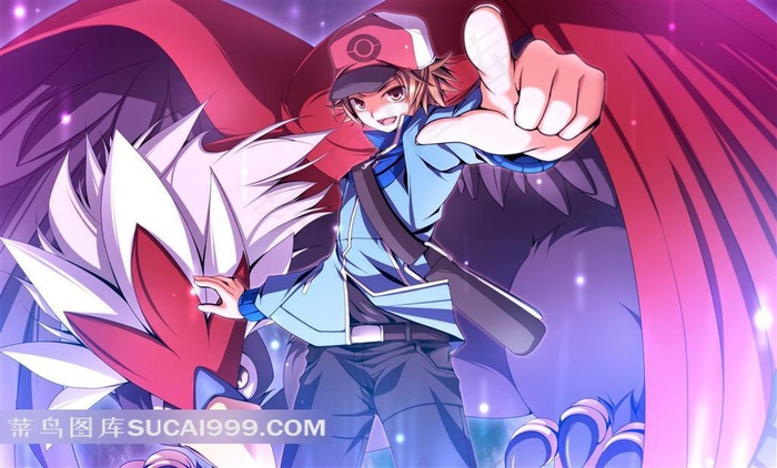 漂亮漫画女孩插画