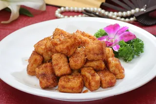 贝茸烧豆腐     18元 (5)