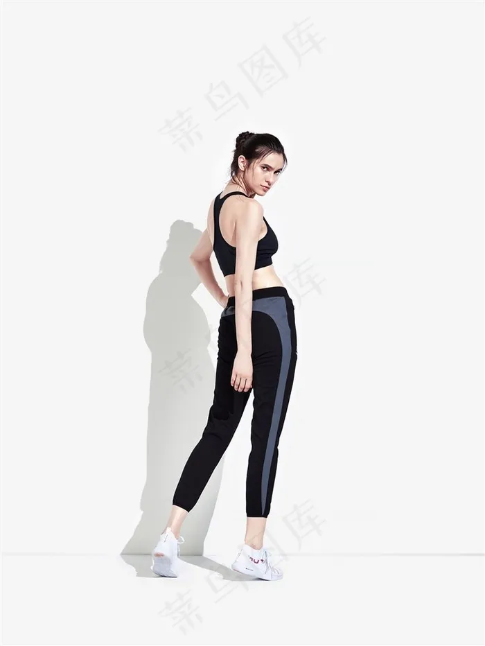 健身美女教练