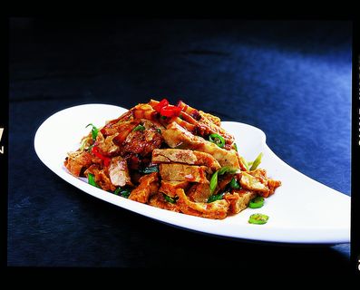 川菜湘菜高清菜谱 腊味烤豆腐18
