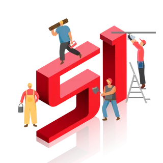 五一劳动节卡通人物插画五一艺术字PNG免抠图元素设计ps素材合集