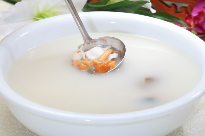 双菇鱼片汤55元 (1)