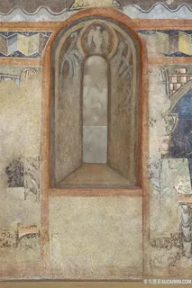 墙面窗户艺术油画装饰画