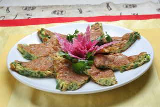 07榆钱炒鸡蛋-彬彬香土居