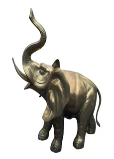 雕塑大象动物素材
