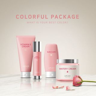 电商宝贝详情页模板华丽质感化妆品