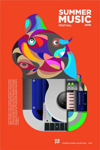 音乐系列免抠失量图