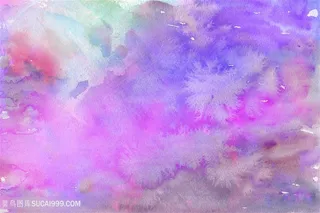 唯美水彩水墨装饰画