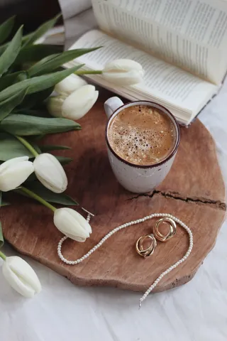 黑色美味咖啡摄影素材