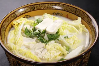 老豆腐炖白菜