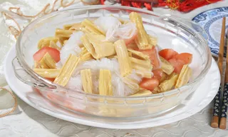 激情腐竹烧芋丝12元