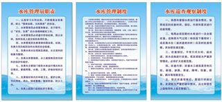 水库相关管理制度