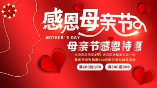母亲节 母亲节展板