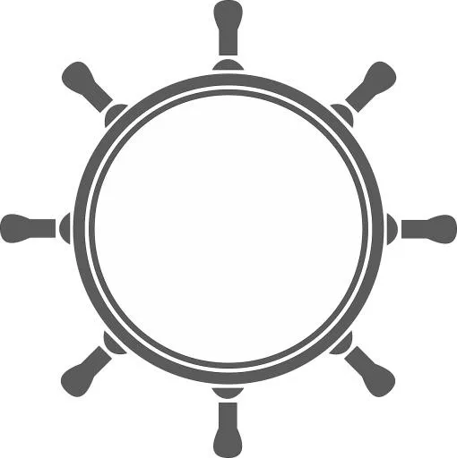 PNG船轮舵免抠(1277x1280)