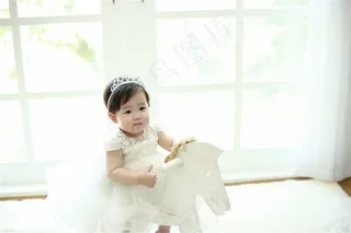 可爱宝贝摄影图片