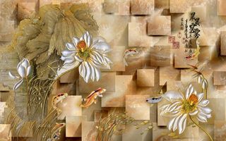 雕塑玉雕背景风景