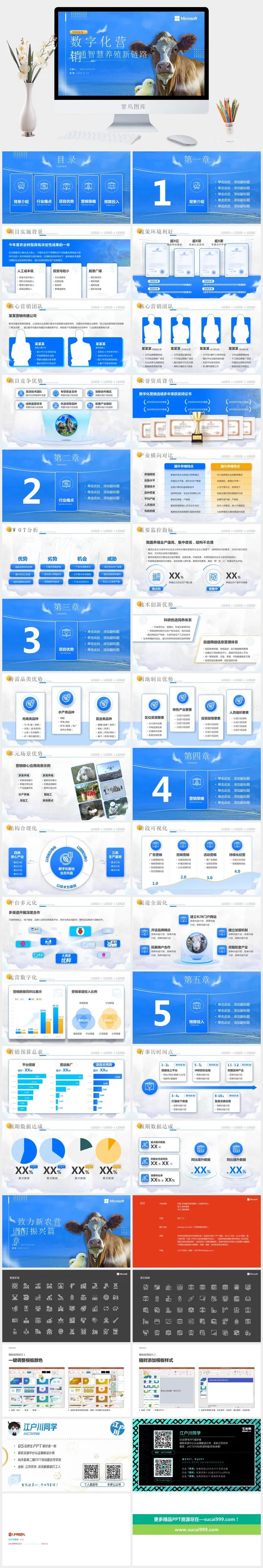农业养殖营销策划ppt模板