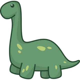 卡通恐龙生日宝宝宴派对素材恐龙派对免扣素材